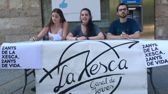 La Xesca mantindrà el projecte de casal de joves si els desallotgen