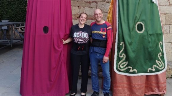 La gegantera Cristina Zafra, primera dona en 32 anys que portarà la Marieta en el 'Paga-li Joan'