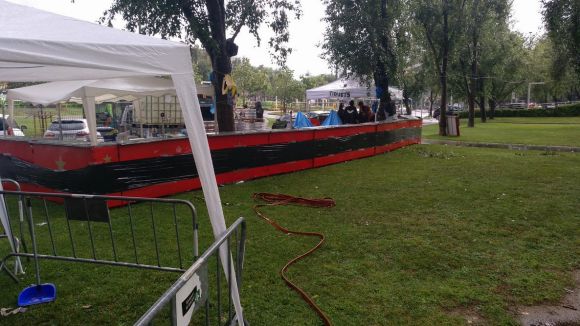 El pregó de la FMA s'ajorna fins divendres per la pluja