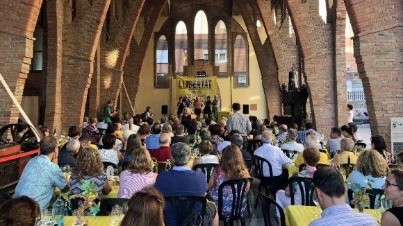 El 'tast groc de vins' en suport dels 'presos i exiliats polítics' recapta 1.800 euros