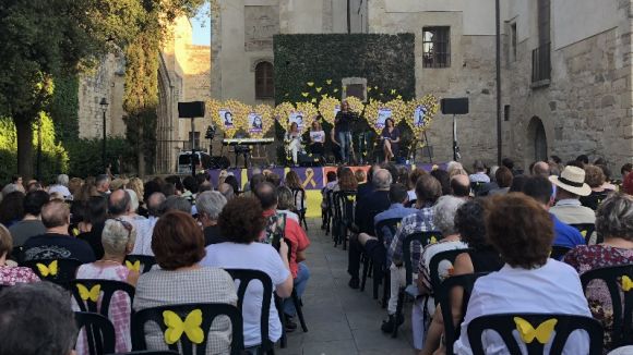 Clam conjunt independentista i feminista a Sant Cugat en suport a les 'preses i exiliades polítiques'