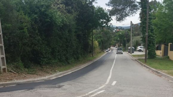 Nou pas per l'eliminació de les torres elèctriques de la Floresta