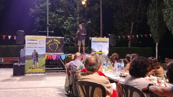 L'Associació Eines recapta 1.120 euros en el sopar solidari a favor de la TransEinesCat