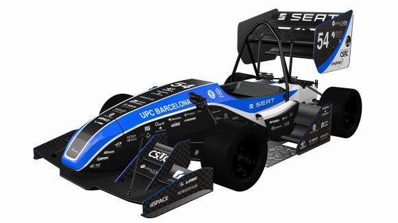 Equips de la Fórmula Student visiten 'El Pou' abans de la competició a Montmeló