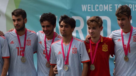Guillem Rivera assoleix la plata en futbol 7 als World Games