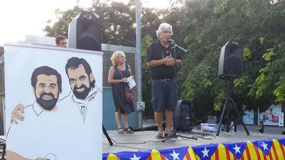 Els santcugatencs no obliden Cuixart i Sànchez en els 10 mesos del seu empresonament