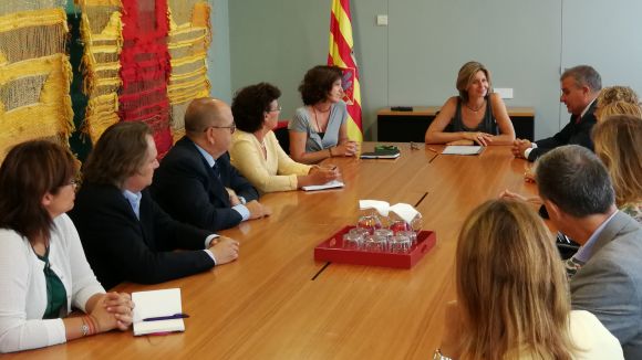 SCE presenta a l'alcaldessa el projecte de crear un fòrum internacional sobre innovació a la ciutat