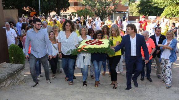 Sant Cugat es prepara per a la Diada Nacional de Catalunya