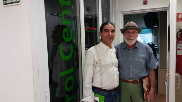 Pep Tugues visita el 'Molta Comèdia' per presentar la nova temporada del Teatre-Auditori