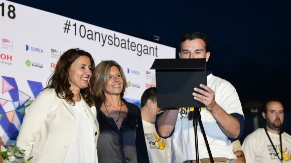 Mercè Conesa posa de manifest l'empenta del veïnat de Volpelleres per dinamitzar el barri