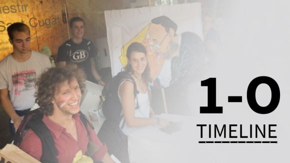 Cugat.cat recorda els moments previs al referèndum de l'1 d'octubre