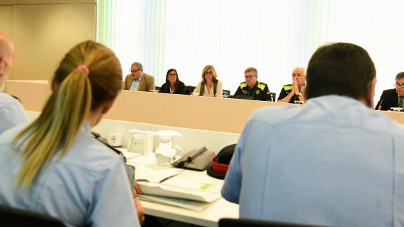 La Junta de Seguretat Local referma el compromís en la lluita contra els robatoris amb força a domicilis