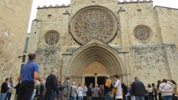 Sant Cugat diu adéu al dibuixant del Claustre
