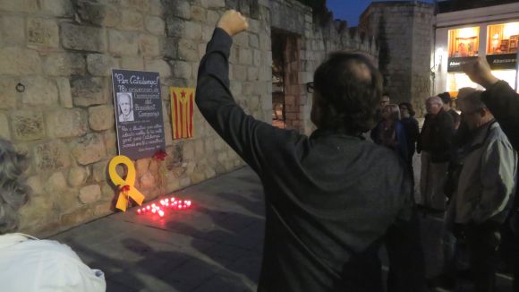 ERC lamenta que 'es repeteixi la història' en l'aniversari de la mort de Companys