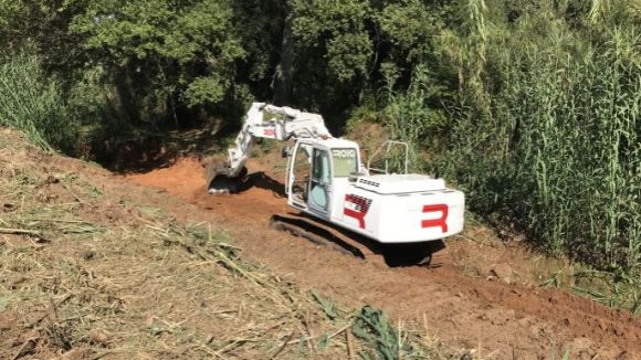 Comencen les obres de millora del clavegueram a la riera d'en Nonell