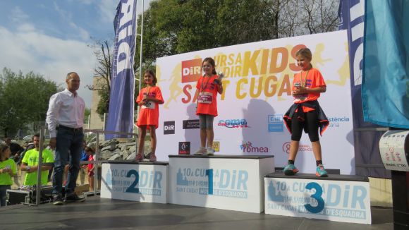 Més de 200 infants participen a la 5a edició de la Cursa Kids DiR