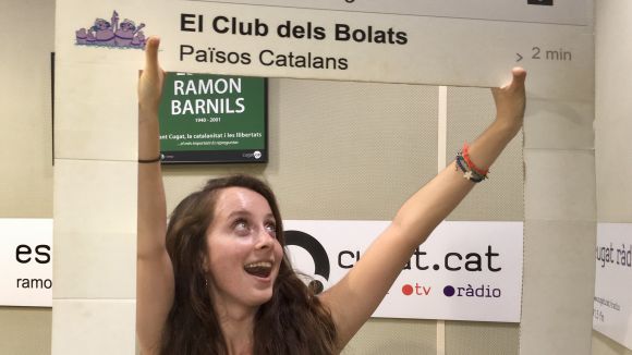 La cantant Chloe Phillips presenta 'Barcelona' a 'El Club dels Bolats'