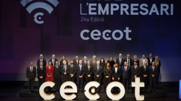 Miquel Martí, premi a la trajectòria en la Nit de l'Empresari de Cecot