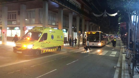 Atropellament al pas de vianants de Quatre Cantons