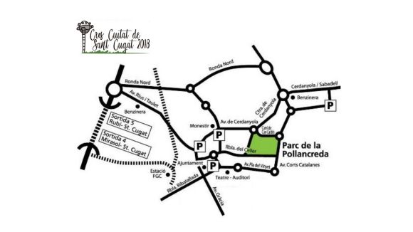 Afectacions al trànsit pel 20è Cros Ciutat de Sant Cugat