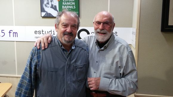 Ramon Arcusa del Duo Dinámico i Xavier Serrat, al 'Molta Comèdia'