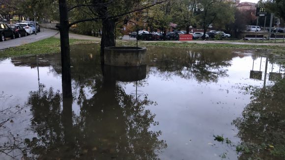 Més de 70 litres per metre quadrat entre la nit i la matinada a Sant Cugat