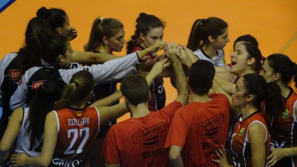 El DSV Volei Sant Cugat i el Barça protagonitzen aquest dissabte el derbi català a la Lliga Iberdrola