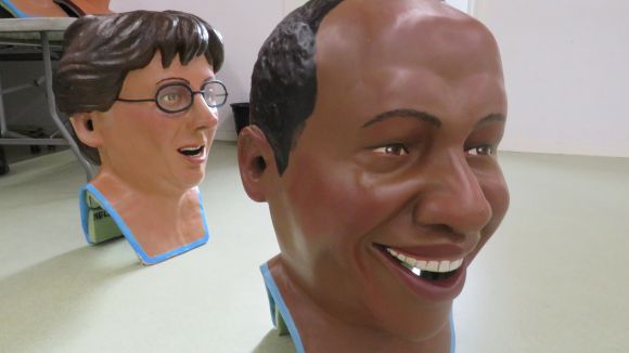 Les pluges d'octubre fan malbé i obliguen a restaurar alguns dels Caparrots de Sant Cugat