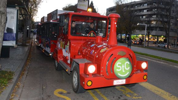 El trenet de Nadal de Sant Cugat Comerç començarà a circular l'1 de desembre