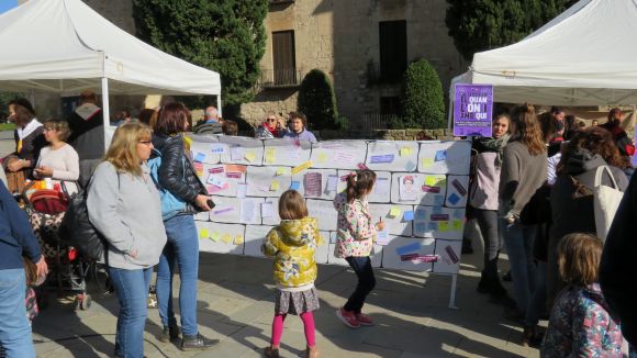 Sant Cugat enderrocarà el mur de la violència masclista aquest dissabte