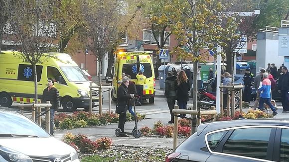 Atropellament en un pas de vianants de Puig i Cadafalch