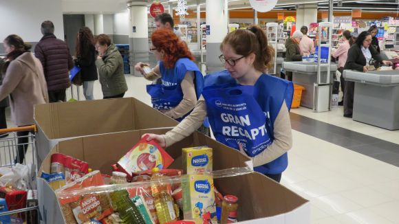 Ja et pots inscriure com a voluntari per al Gran Recapte del Banc d'Aliments