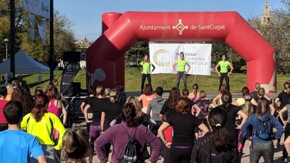 Sant Cugat sua la samarreta al Fitness Day