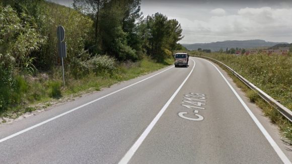 Mor un motorista a la C1413a a Sant Cugat
