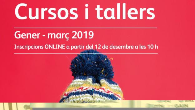 Obertes les inscripcions als cursos i tallers d'hivern de la XCCP