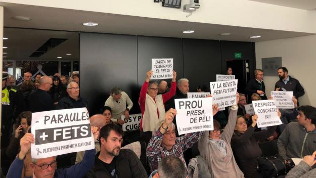 La seguretat ciutadana centra el debat de l'audiència pública del ple