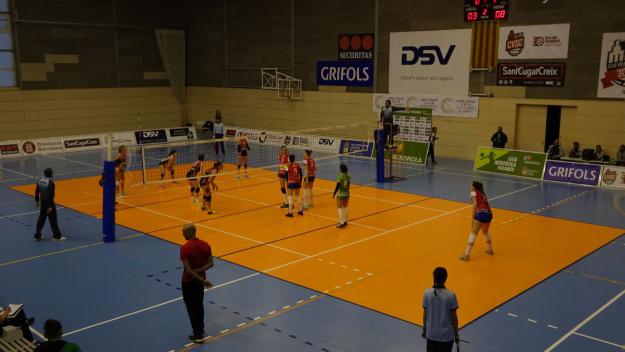 El DSV Volei Sant Cugat tanca la primera volta a la Lliga Iberdrola davant l'Alcobendas