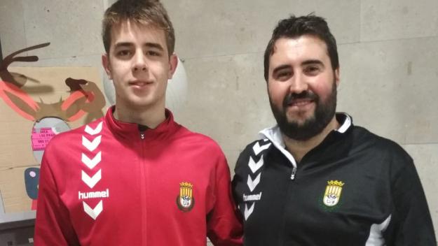 David López i Guillem Pallarés, campions d'Espanya juvenil d'handbol amb Catalunya