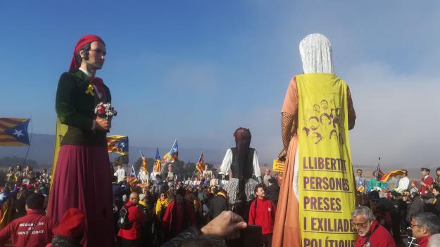 El Joan i la Marieta visiten els polítics presos en el seu últim cap de setmana a Lledoners