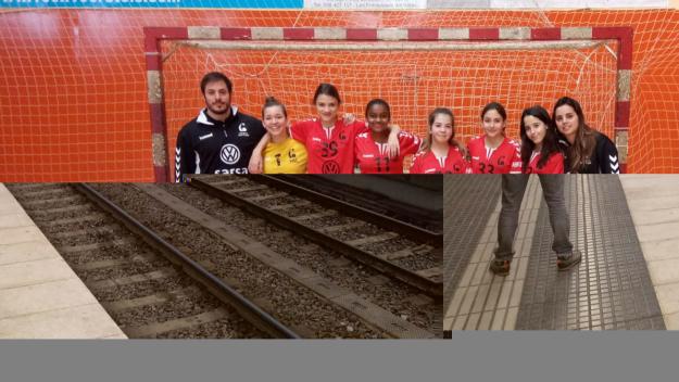 L'infantil femení de l'Handbol Sant Cugat fa història i assoleix el Top 6 de la Lliga Catalana