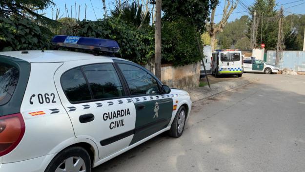 Operatiu de la Guàrdia Civil a Sant Cugat contra el tràfic de drogues