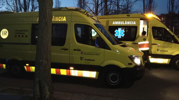 Atropellament amb dos ferits en un pas de vianants