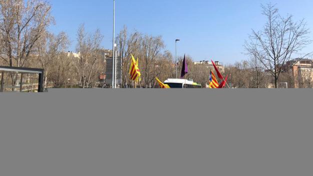 [FOTOGALERIA] El matí de vaga general a Sant Cugat, en imatges