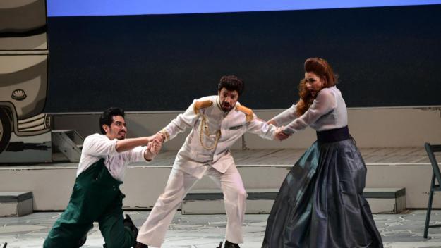 Manel Esteve, baríton de 'L'elisir d'amore', visita el 'Sant Cugat a Fons'