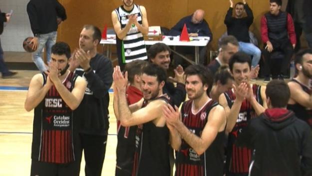 La UESC masculina supera la Salle Reus després d'una pròrroga en un final d'infart