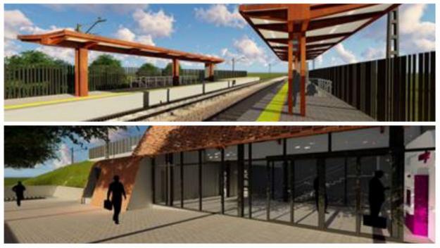 Adjudicada la nova estació de Santa Perpètua de la R8, que dóna servei a Sant Cugat