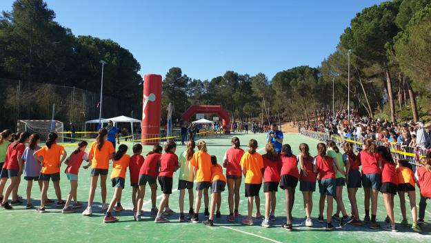 L'escola Avenç suma esport i solidaritat amb el Repte Quilòmetres de Sang