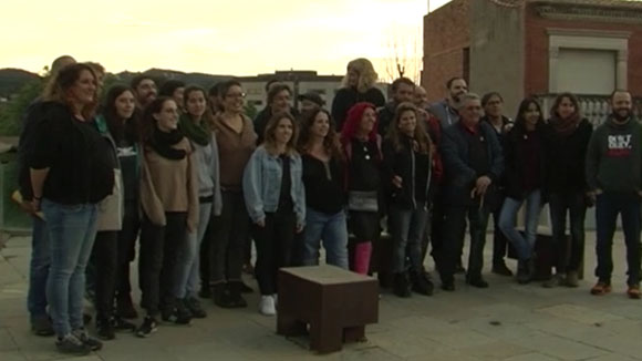 La CUP-PC presenta la llista electoral 'més paritària' de la seva història