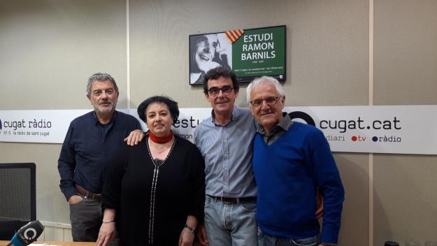 La trabucaire Conxita Juliana visita el 'Converses consentides' d'aquesta setmana