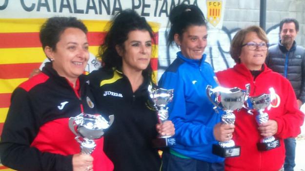 El Club Petanca Sant Cugat triomfa al Campionat de Catalunya a la categoria autonòmica